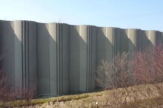 Oprava protihlukovej steny na D1 Prešov - Ličartovce